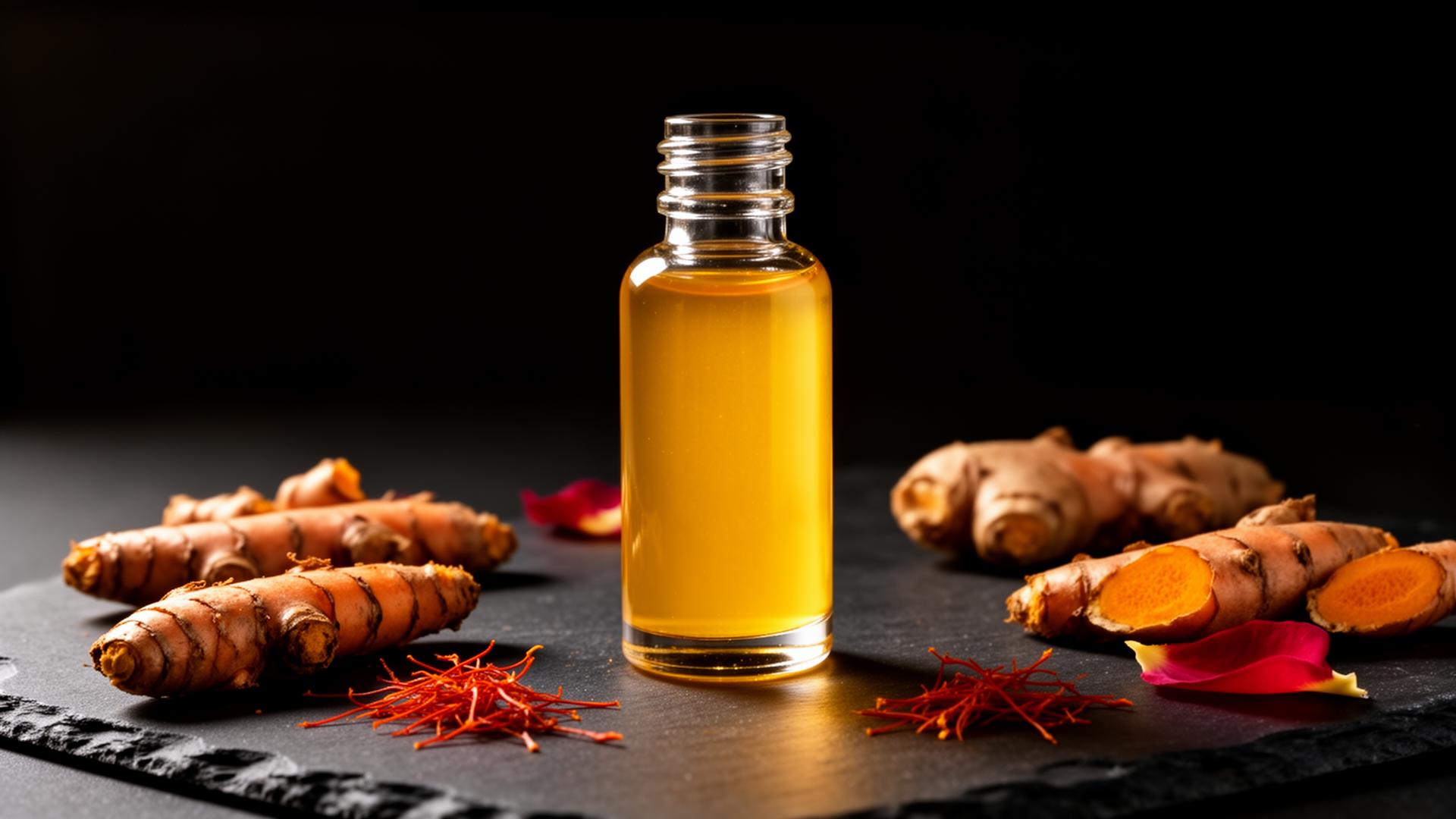 One of our 60ml turmeric wellness shots